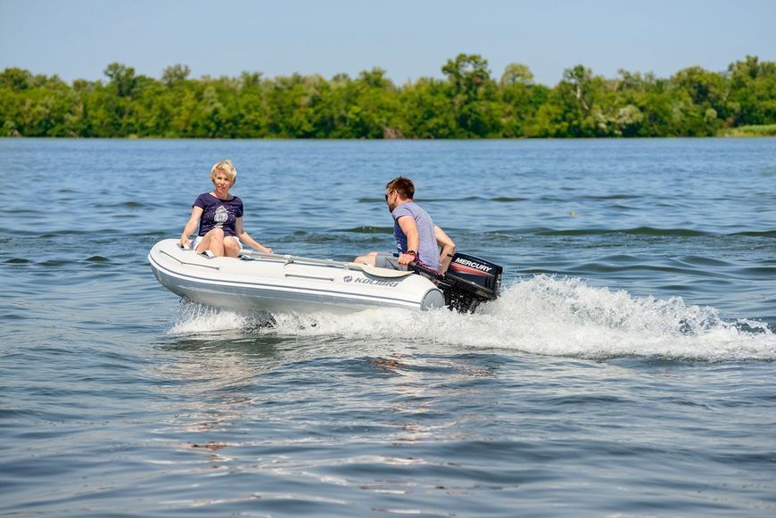 Kolibri KM-330DXL motor keel inflatable boat + aluminum paddle