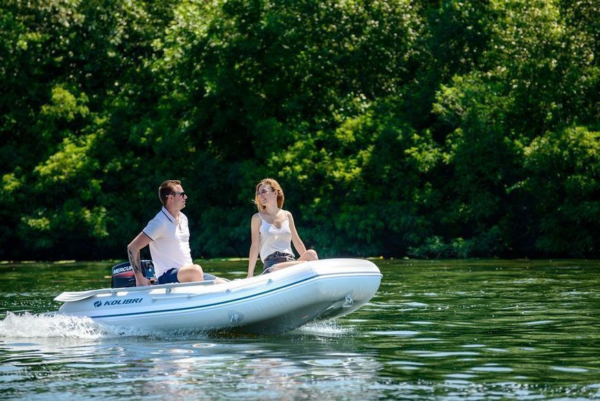 Kolibri KM-360DXL motor keel inflatable boat + Air-Deck