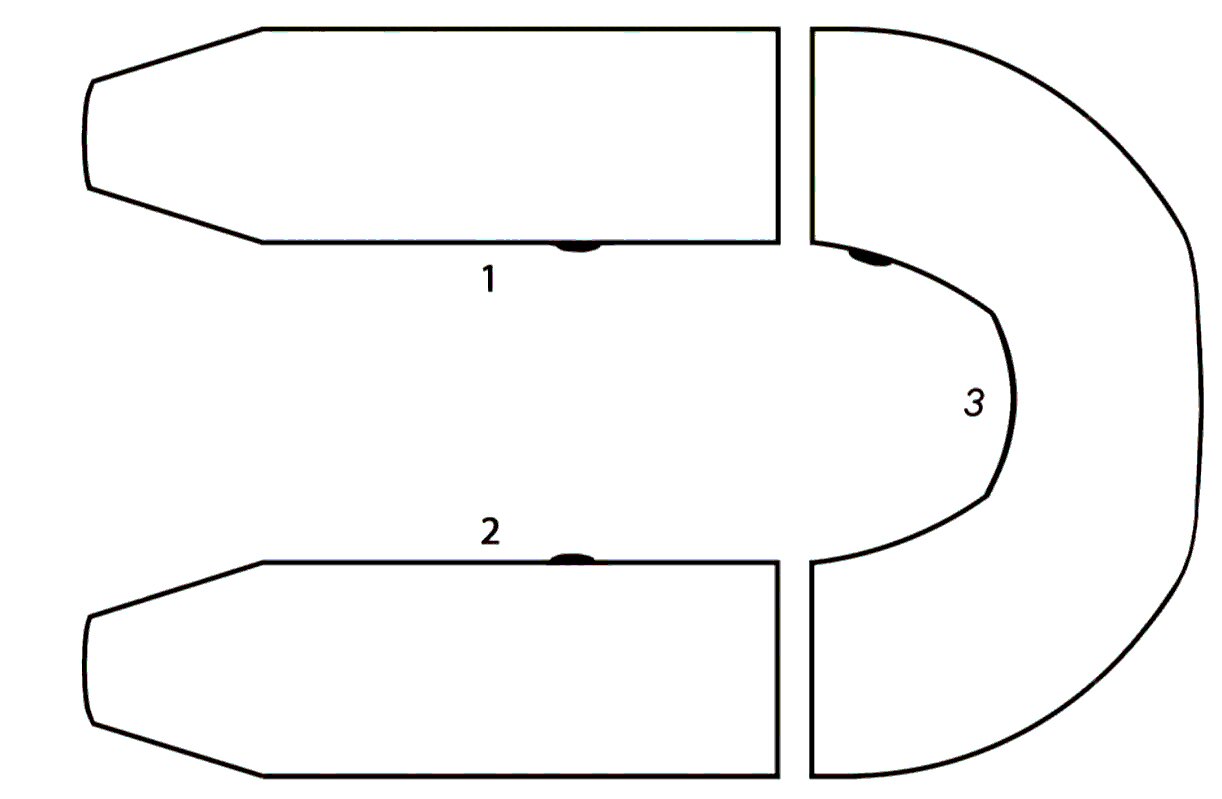 Kolibri K-180F compartment diagram