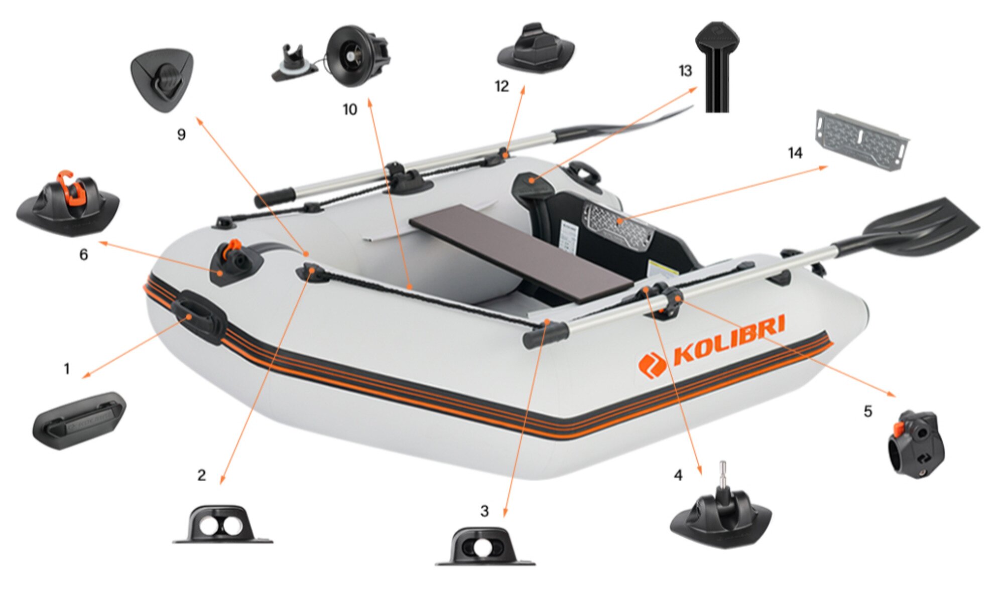Boat accessories Kolibri KM-200