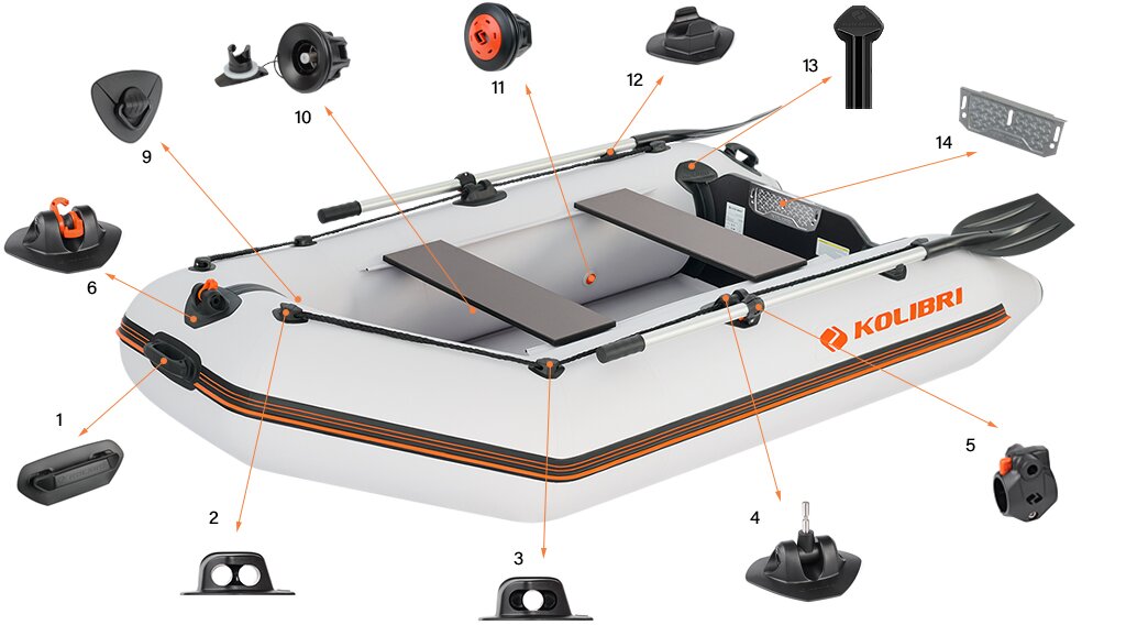 Boat accessories Kolibri KM-260