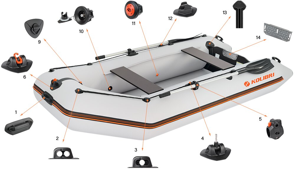 Boat accessories Kolibri KM-330