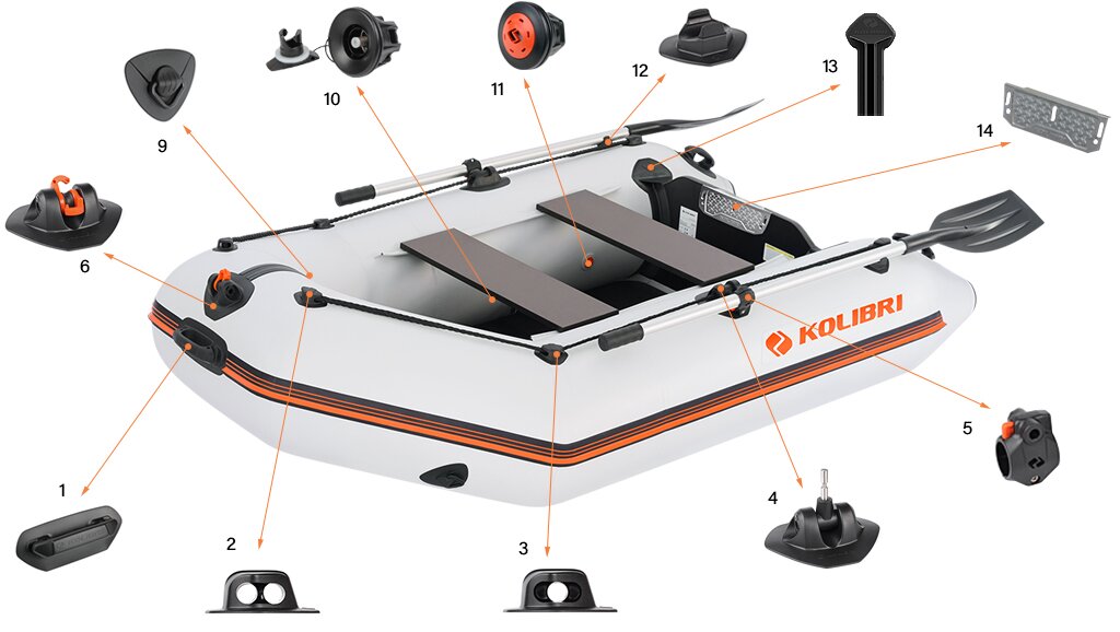 Boat accessories Kolibri KM245D Profi series