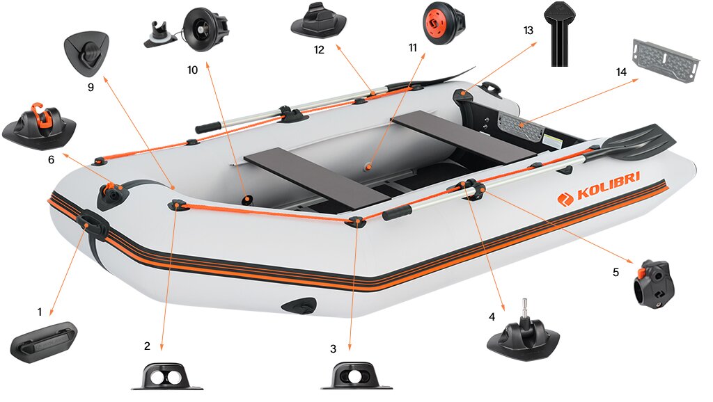 Boat accessories Kolibri KM300D Profi series