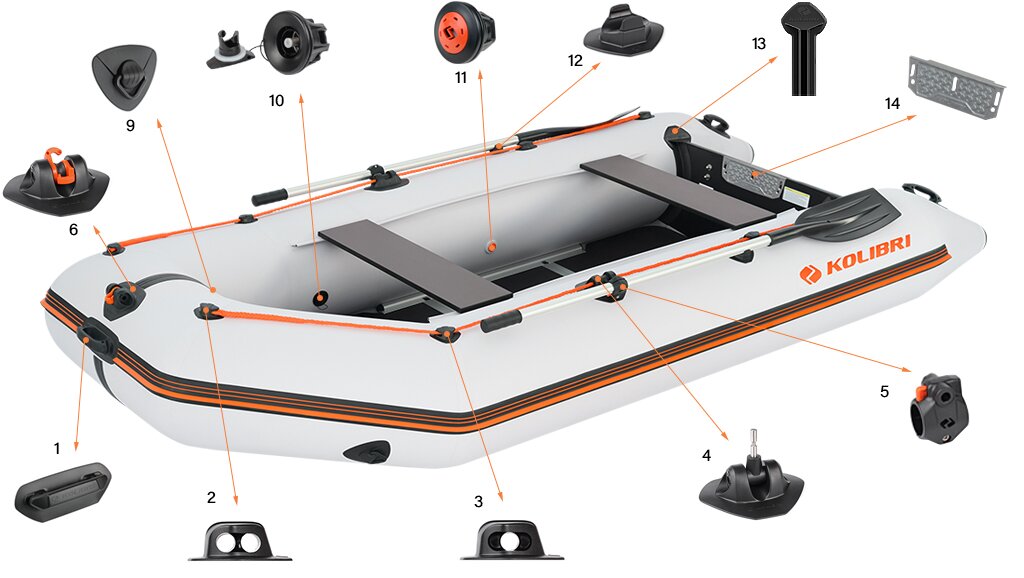 Boat accessories Kolibri KM330D Profi series