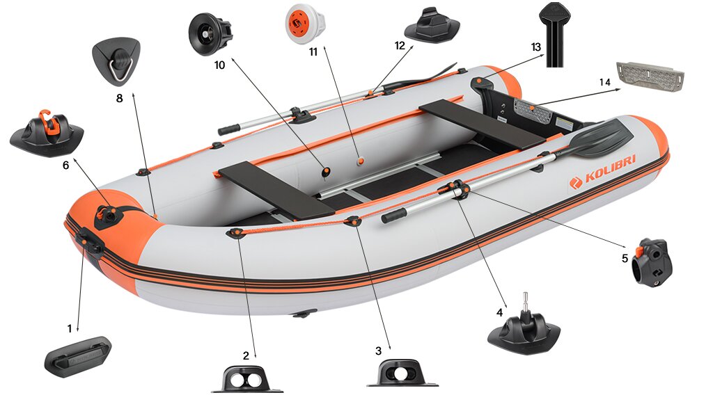 Boat accessories Kolibri Sea Line KM-330DSL