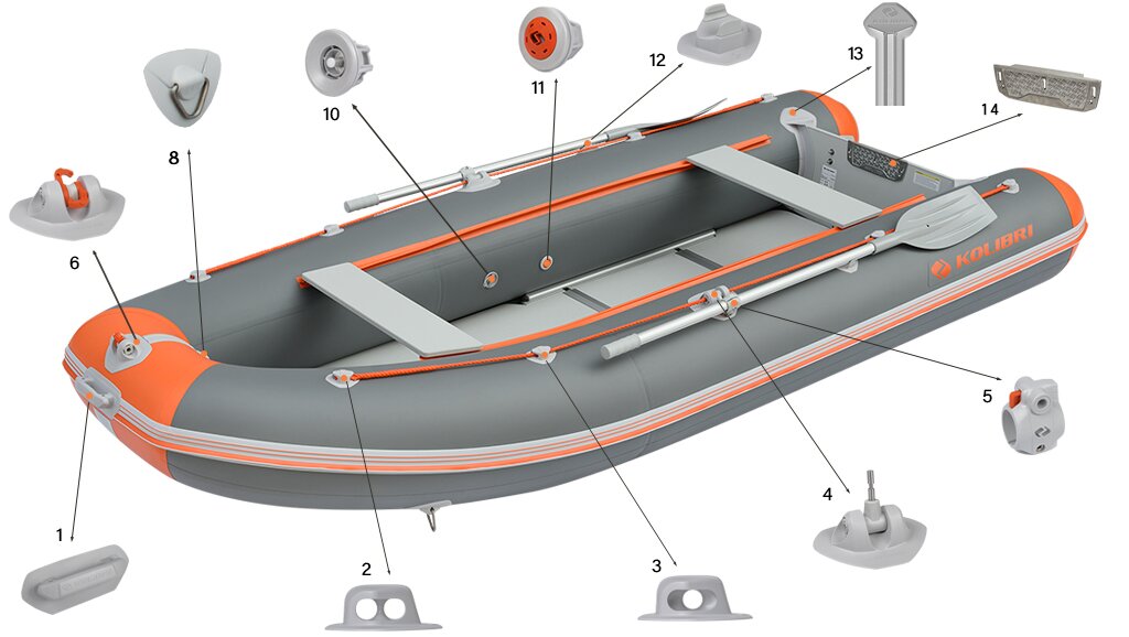 Boat accessories Kolibri Sea Line KM-360DSL
