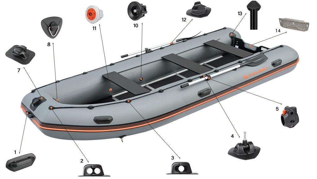 Boat accessories Kolibri Sea Line KM-450DSL