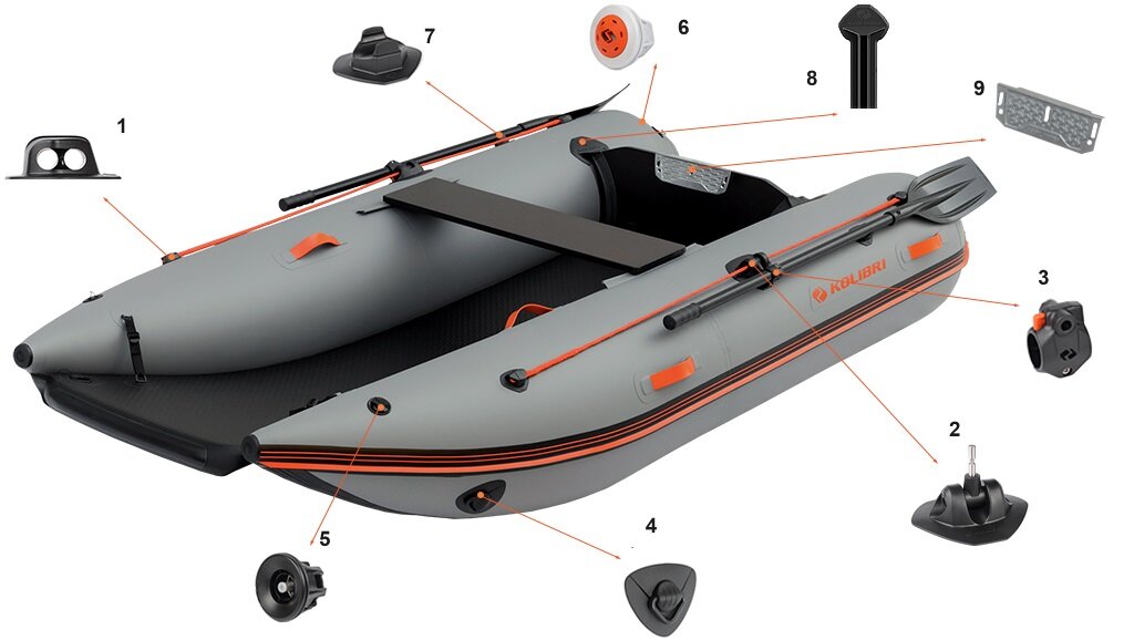Catamaran accessories Kolibri Sea Cat (KM-300SM)