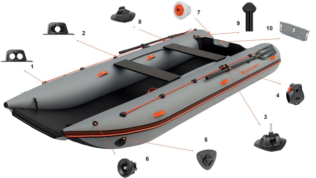 Catamaran accessories Kolibri Sea Cat (KM-420SM)