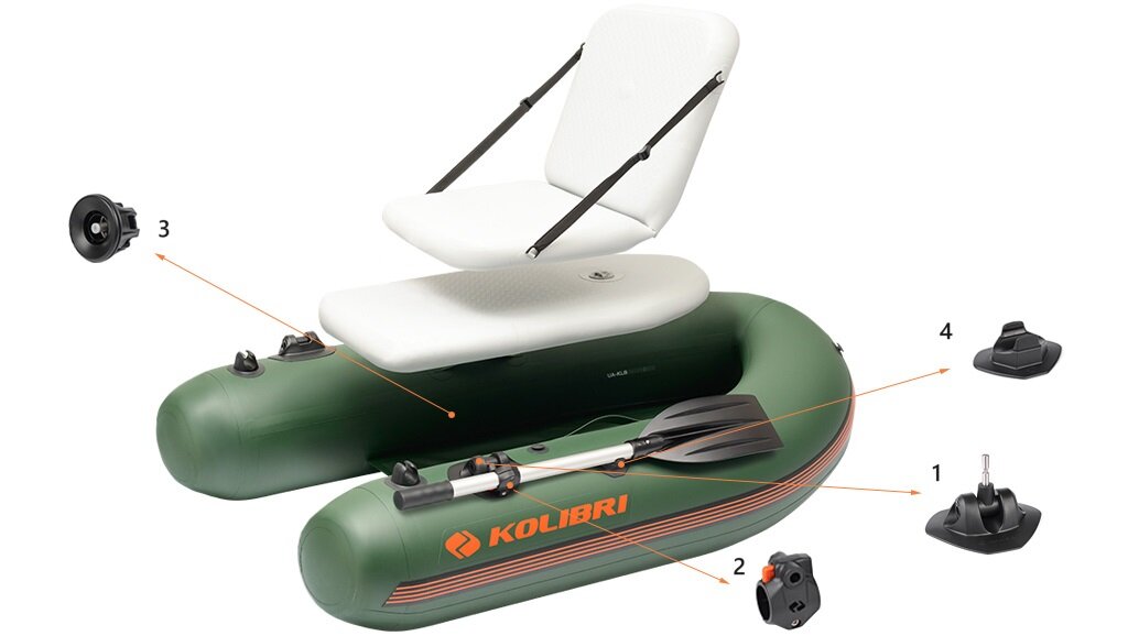 Raft boat accessories